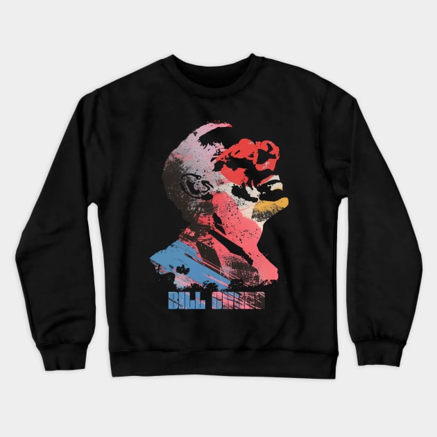 Bill Evans Jazz Pianist Crewneck Sweatshirt by HAPPY TRIP PRESS